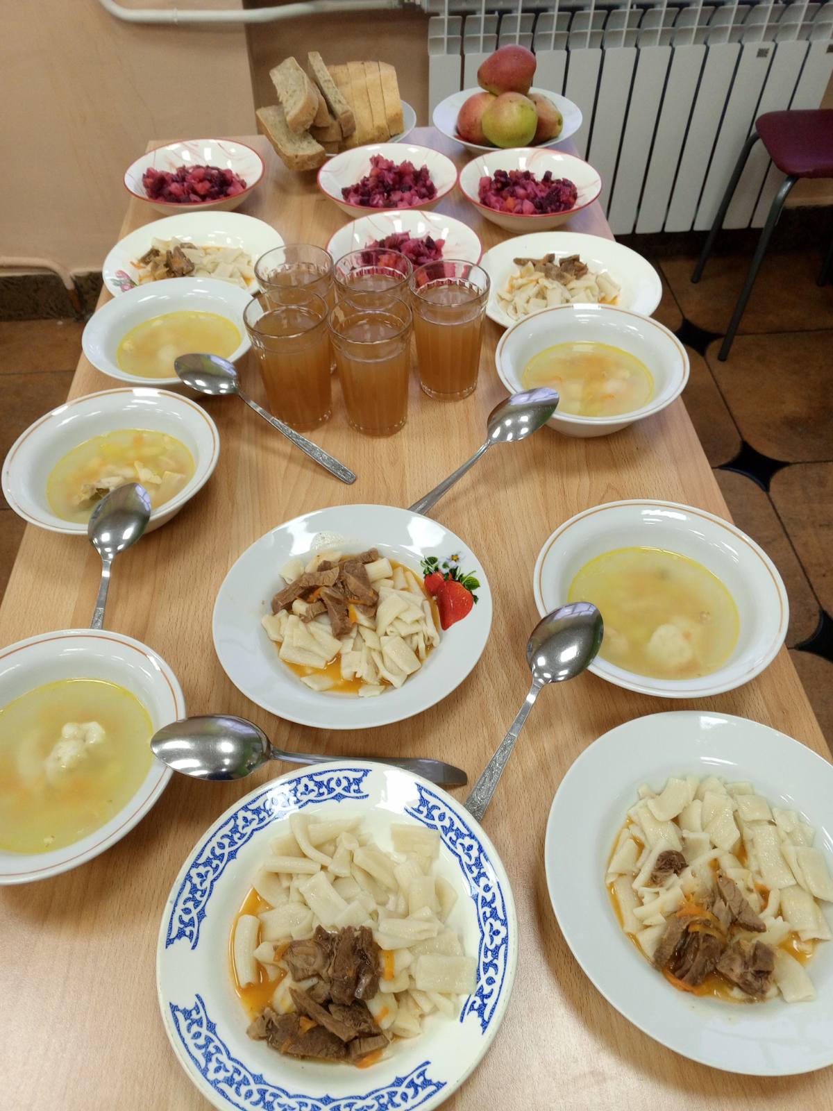 Меню и фото блюд.