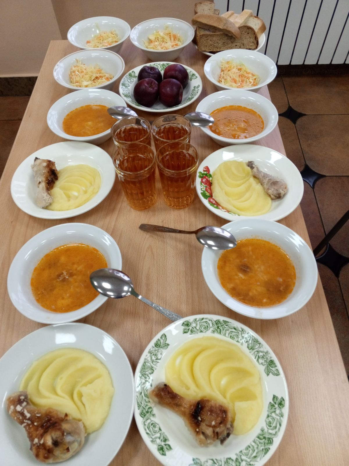 Меню и фото блюд.